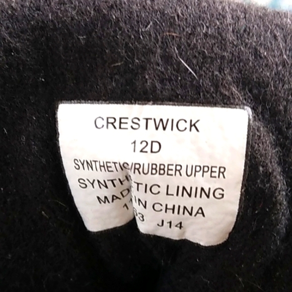 RALPH LAUREN POLO LARGE LOGO CRETWICK RUBBER WINTER BOOTS MENS 12D - Picture 11 of 13